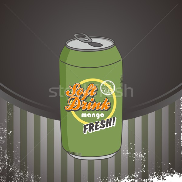 Voedsel drinken cartoon vector grafische kunst Stockfoto © vector1st