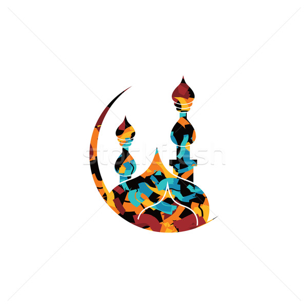 islamic abstract calligraphy art Stock photo © vector1st