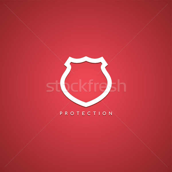 protection shield theme Stock photo © vector1st