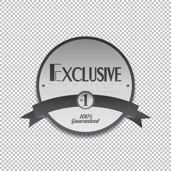 Label sticker vector grafische kunst Stockfoto © vector1st