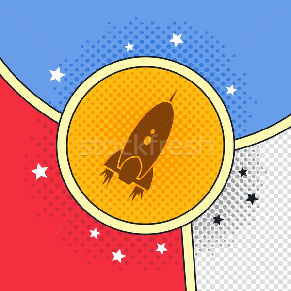 space shuttle rocket Stock photo © vector1st