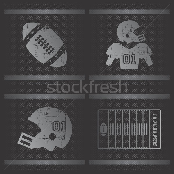 american football theme Stock photo © vector1st