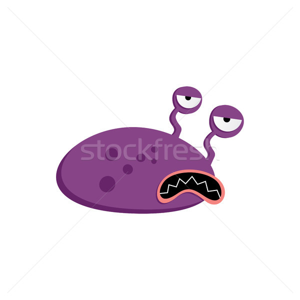 Bonitinho adorável feio assustador engraçado mascote Foto stock © vector1st