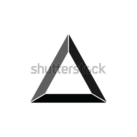 [[stock_photo]]: Triangle · logo · art · affaires · signe