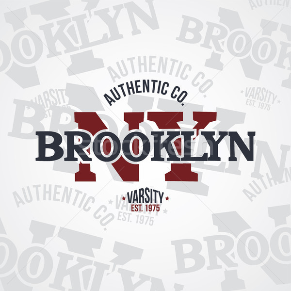 new york united states of america varsity Stock photo © vector1st