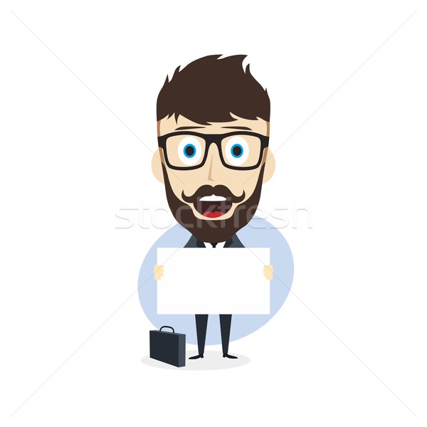Uomo vettore arte illustrazione business Foto d'archivio © vector1st