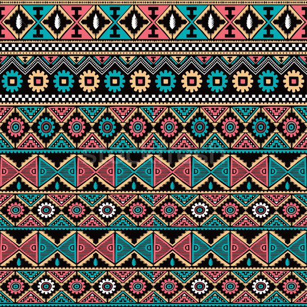 native ethnic seamless pattern Stock photo © vector1st