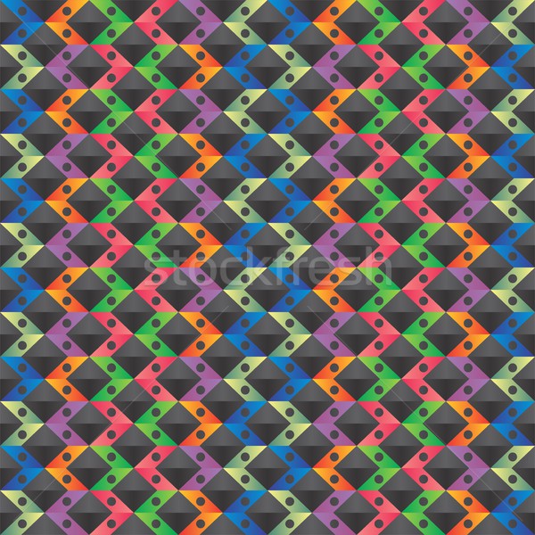 Pattern arte vettore grafica design illustrazione Foto d'archivio © vector1st