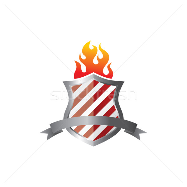 protector shield Stock photo © vector1st