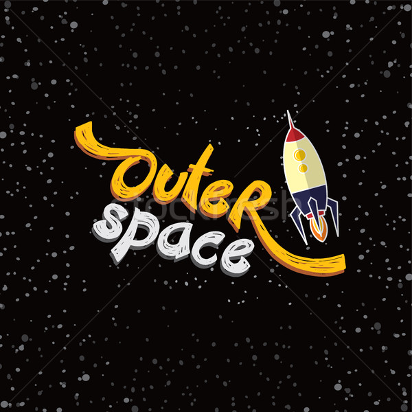 rocket ship launch Stock photo © vector1st
