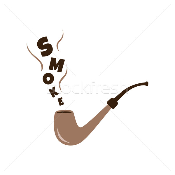tobacco pipe Stock photo © vector1st