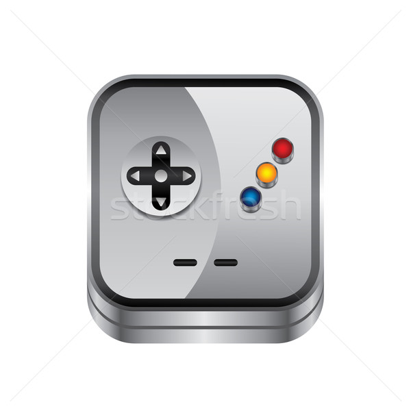 game console button Stock photo © vector1st