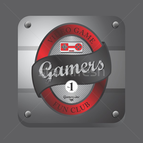 Jeu consoler vecteur graphique art design [[stock_photo]] © vector1st