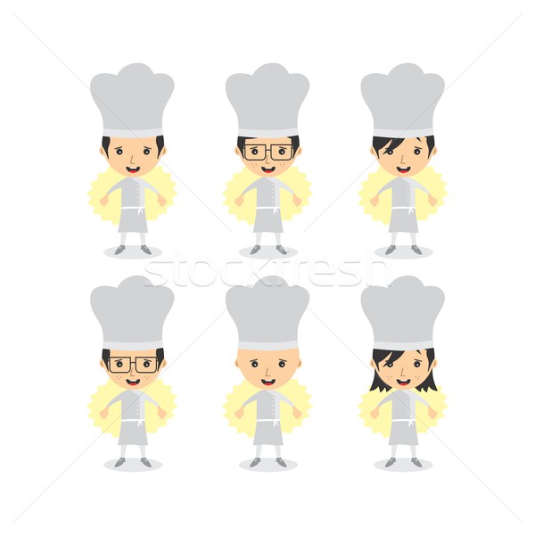 Chef avatar vecteur graphique art [[stock_photo]] © vector1st