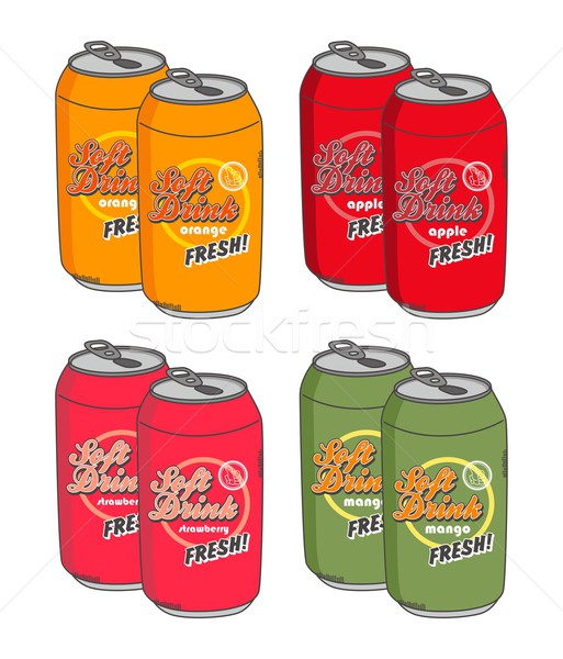 food and drink cartoon theme Stock photo © vector1st