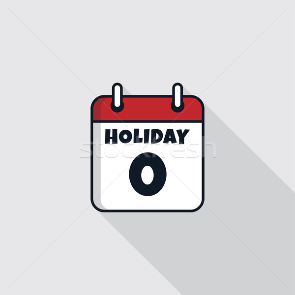 Datum Kalender Symbol Vektor Kunst Illustration Stock foto © vector1st