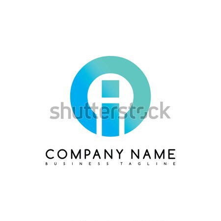 Exclusivo marca companhia modelo logotipo Foto stock © vector1st