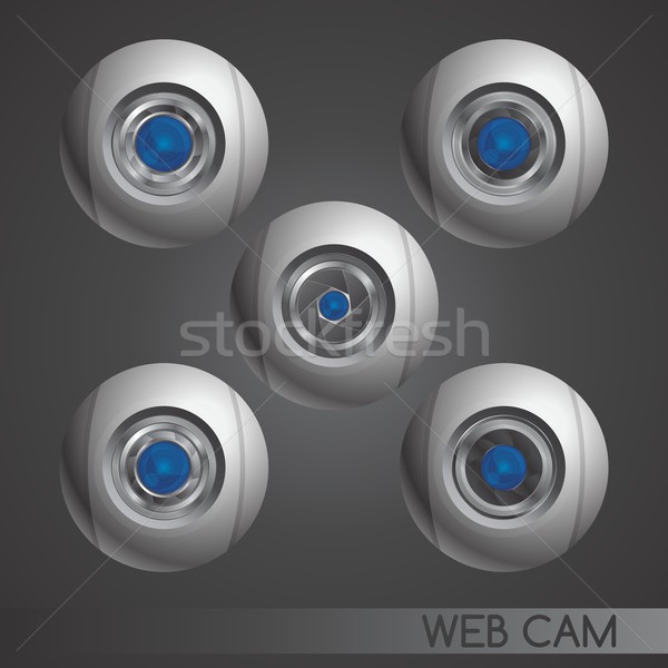 媒體 接口 相機 向量 圖形 藝術 商業照片 © vector1st