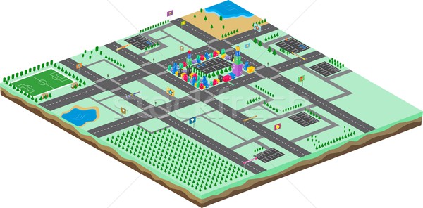 ゲーム ベクトル 芸術 グラフィックデザイン ストックフォト © vector1st