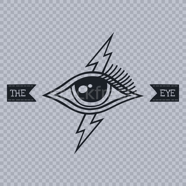 all seeing eye of horus Stock photo © vector1st