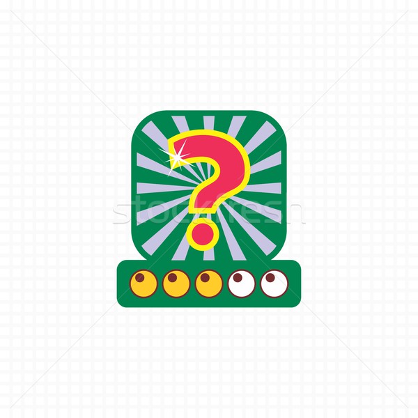 ゲーム ベクトル 芸術 グラフィックデザイン ストックフォト © vector1st