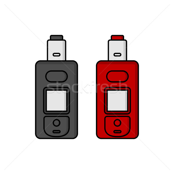 vaporizer electric cigarette vapor mod - vape life Stock photo © vector1st