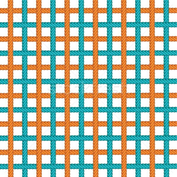 Touw vector patroon sjabloon kunst Stockfoto © vector1st