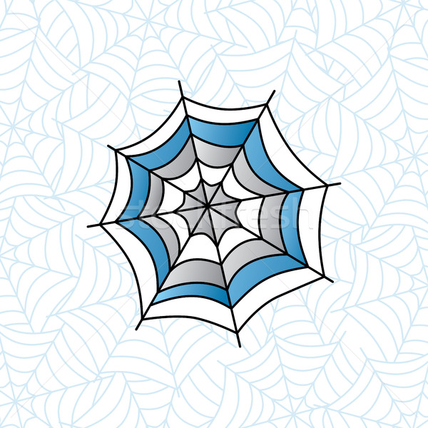 colorful spider web art Stock photo © vector1st