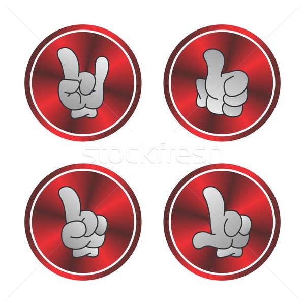 button theme illustration Stock photo © vector1st