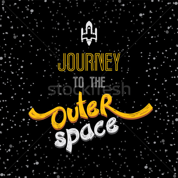 space theme art Stock photo © vector1st