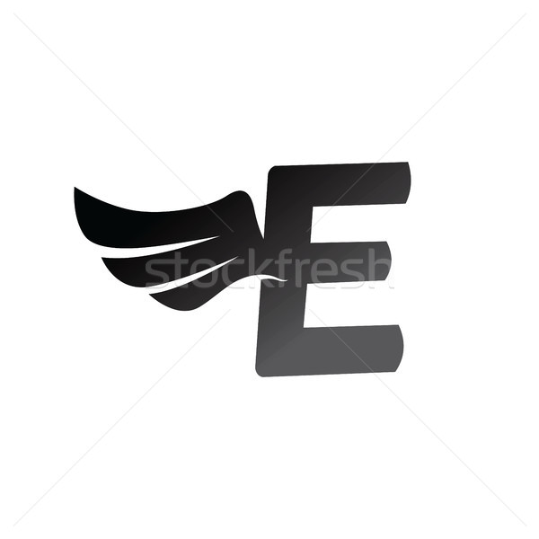 aviator wing airplane theme vector art Stock photo © vector1st