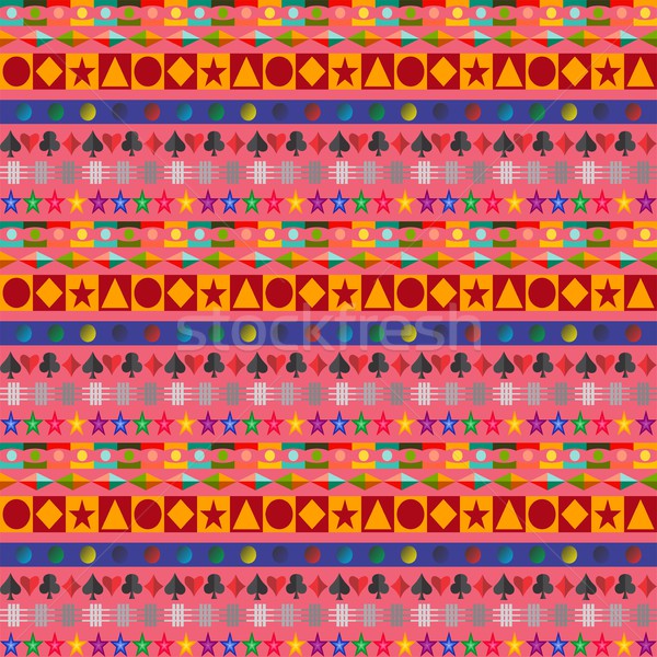 Wzór sztuki wektora graficzne projektu ilustracja Zdjęcia stock © vector1st