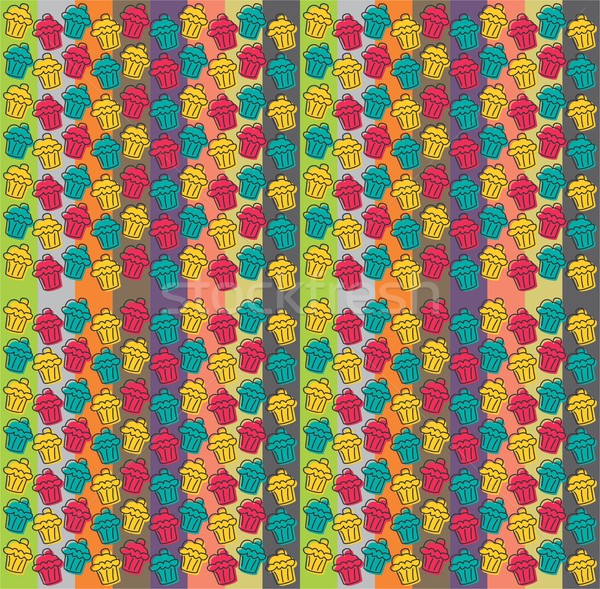 Patroon kunst vector grafische ontwerp illustratie Stockfoto © vector1st