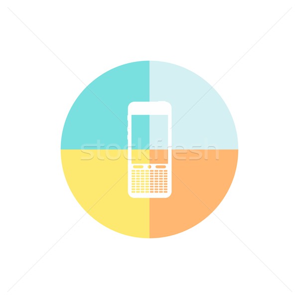 Mobiles ordinateur appareil vecteur graphique art [[stock_photo]] © vector1st