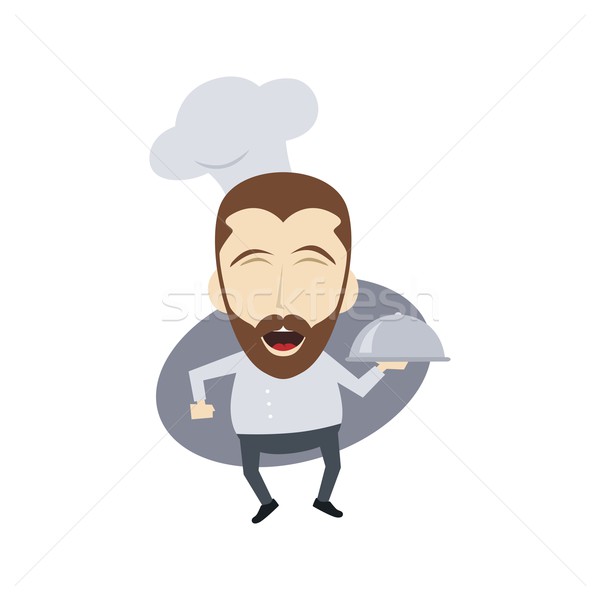 master chef cartoon Stock photo © vector1st