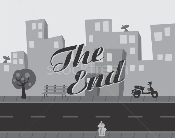 motorcycle theme art Stock photo © vector1st