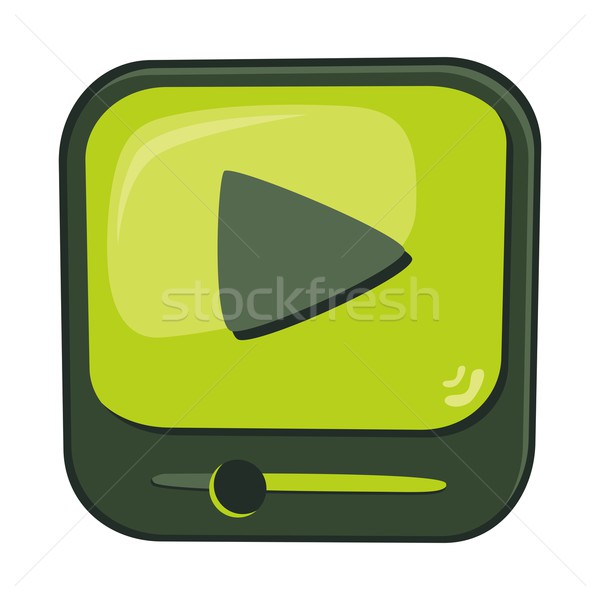 Icoană buton vector grafic artă Imagine de stoc © vector1st