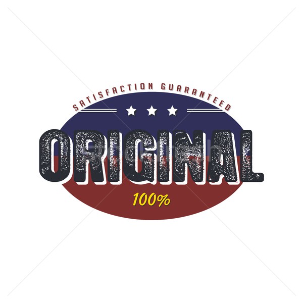 Stock photo: original quality badge