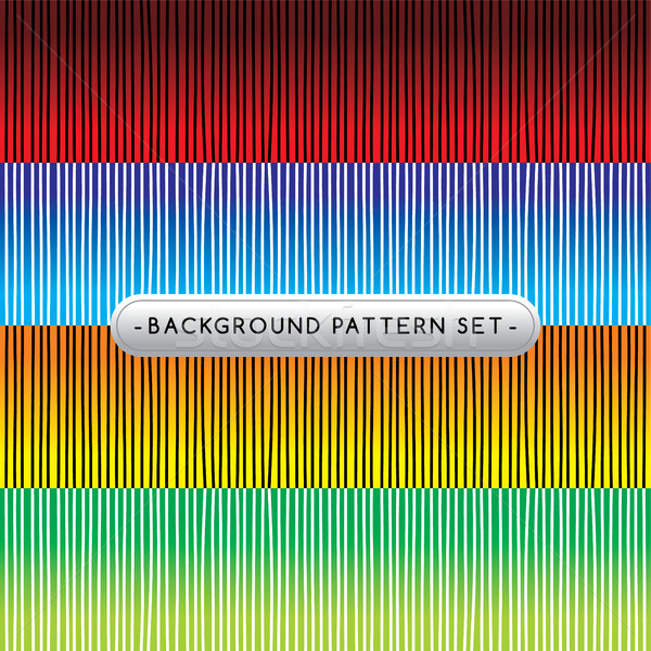 background pattern set collection Stock photo © vector1st