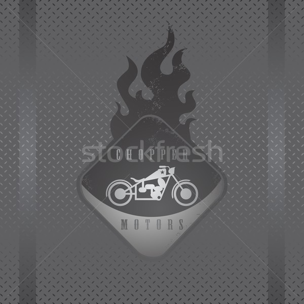 motorbike theme art Stock photo © vector1st