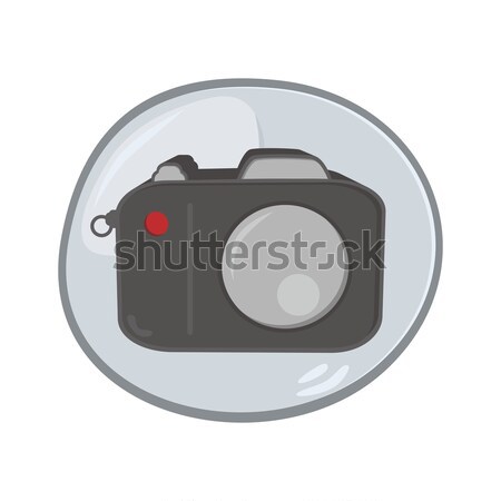 СМИ интерфейс камеры вектора графических искусства Сток-фото © vector1st