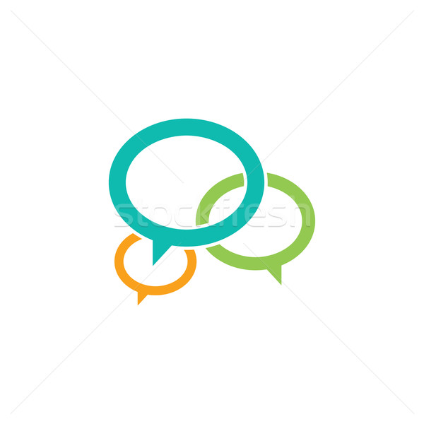 Sieci chat projektu podpisania pomoc Zdjęcia stock © vector1st