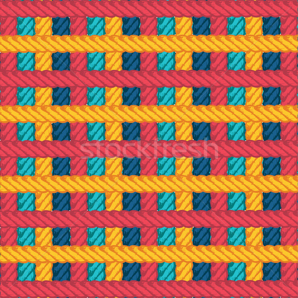 lasso rope vector pattern background wallpaper Stock photo © vector1st