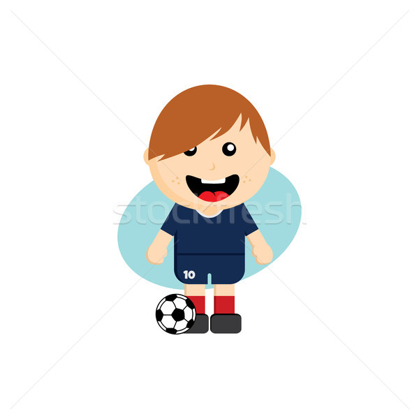 Grupo equipe torneio de futebol Rússia vetor arte Foto stock © vector1st