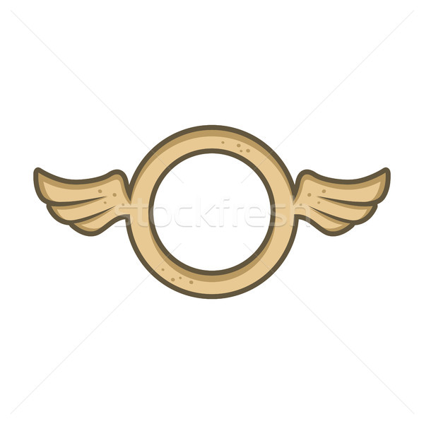 Dimension forme ange oiseau aile vecteur [[stock_photo]] © vector1st