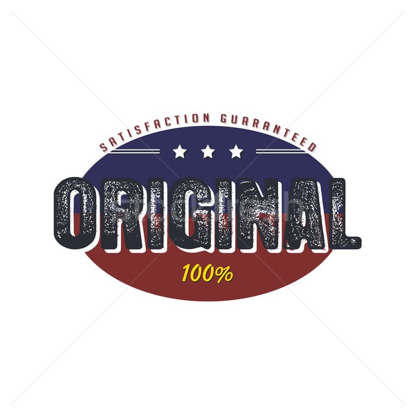 Originale qualité badge produit vecteur art Photo stock © vector1st