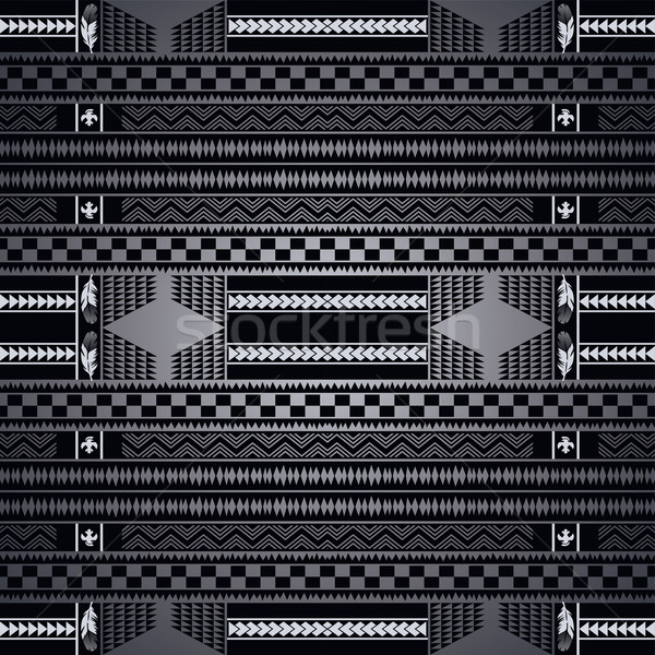ネイティブ アメリカ パターン 芸術 ストックフォト © vector1st