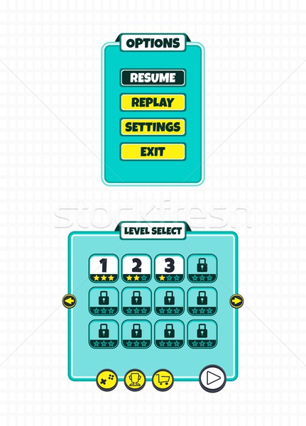 game assets element Stock photo © vector1st