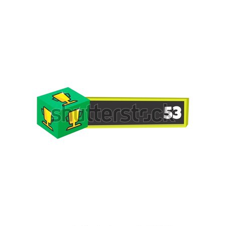 Gioco elemento vettore arte graphic design Foto d'archivio © vector1st