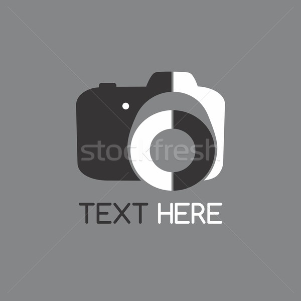 Médias interface caméra vecteur graphique art [[stock_photo]] © vector1st